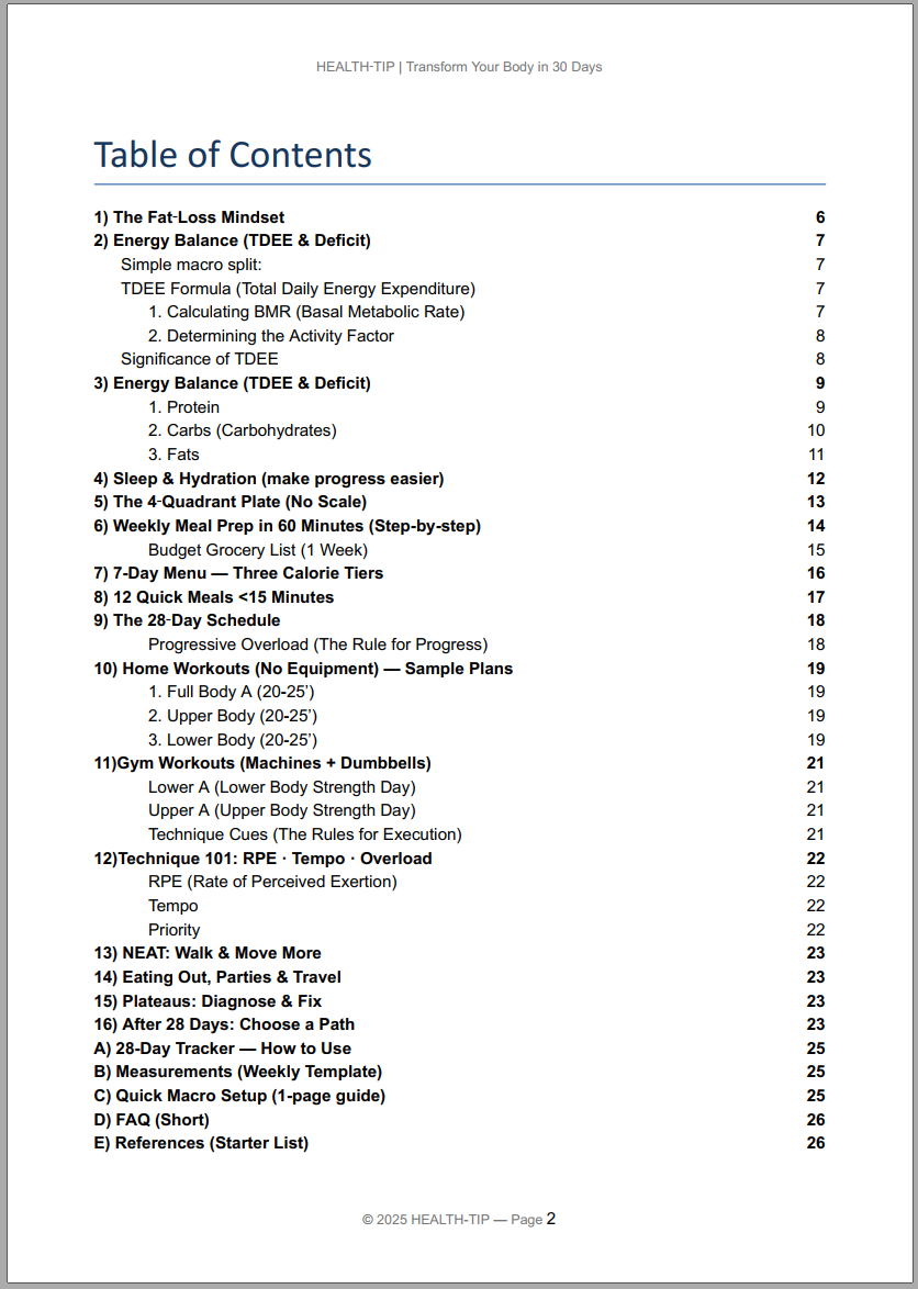 Ebook_TRANSFORM YOUR BODY IN 30 DAYS